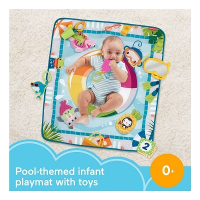 FISHER PRICE TAPETE BEBÉ ESTAMPADO PISCINA