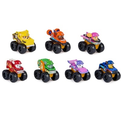Patrulha Pata - Pack de 7 carros Pup Squad Racers