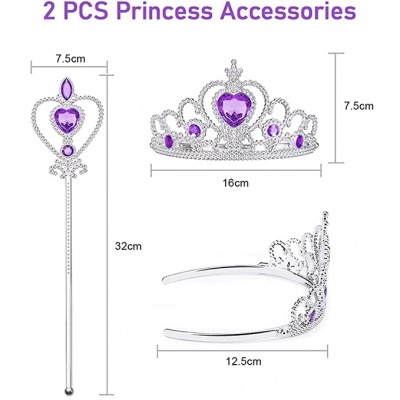 Disfarce Princesa Rapunzel com acessórios