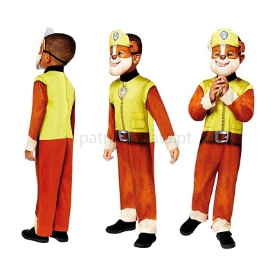 Fato Rubble Patrulha Pata