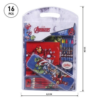 Set de Papelaria Avengers