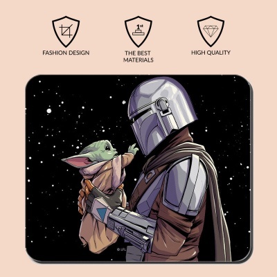 Tapete rato Baby Yoda Mandalorian Star Wars