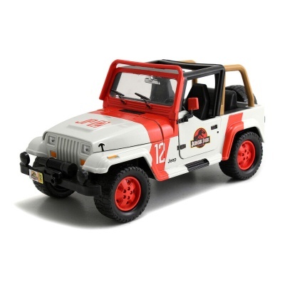 Carro Jeep Wrangler Jurassic Park 1/24