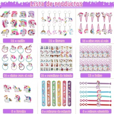 Lembranças aniversário Unicorn