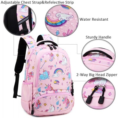 Pack Escolar Unicorn diamond