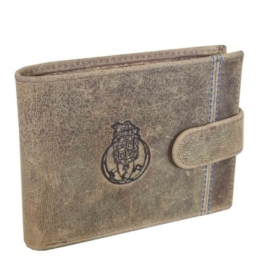 Conjunto de Carteira documentos + porta-chaves - FCP Porto - "Waxed"