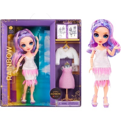 Boneca Violet Rainbow High 26cm
