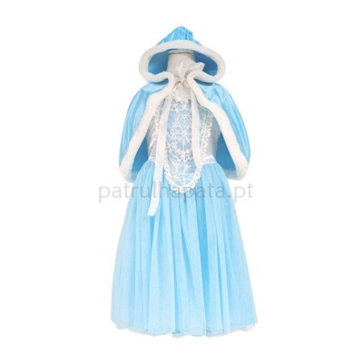 Fato Frozen Princesa com acessórios