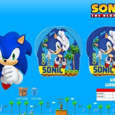 Boné Sonic The Hedgehog