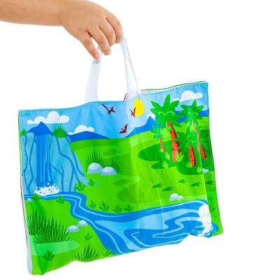 Tapete com dinossauros