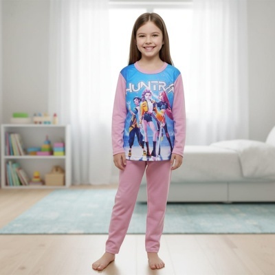 Pijama cardado de algodão Bonecas K-Pop Demon Hunters