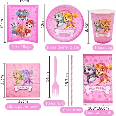 Kit aniversário Patrulha Pata Skye