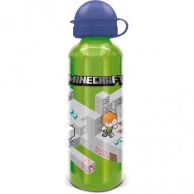 Garrafa / Cantil de aluminio Minecraft - 530 ml