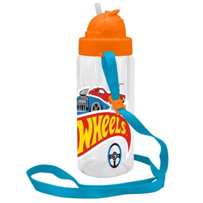 Cantil tritan Hot Wheels 500ml