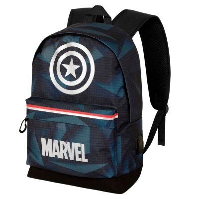 Mochila Escolar Capitan America Marvel 43 cm