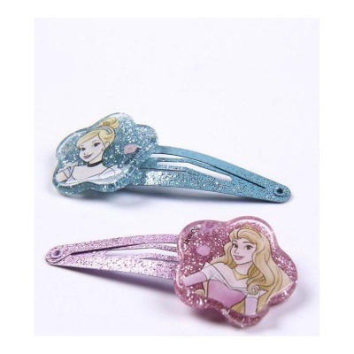 Acessórios para o Cabelo Princess Cor de Rosa 11 Pcs