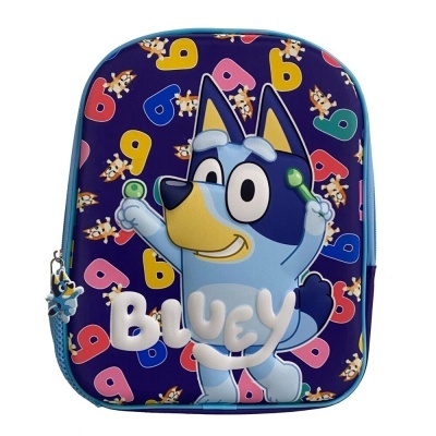 Mochila Pré-Escolar 3D Miniplay Bluey 29cm