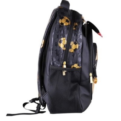 Conjunto Escolar Futebol - Mochila + lancheira térmica + estojo + garrafa