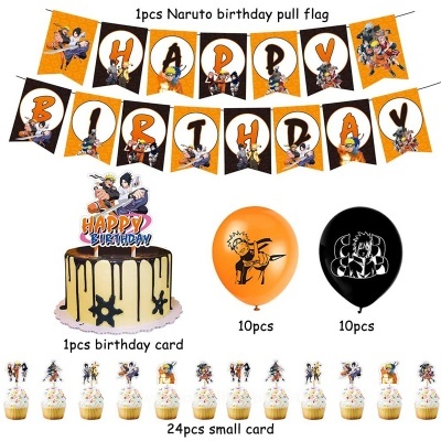 Kit aniversário Naruto