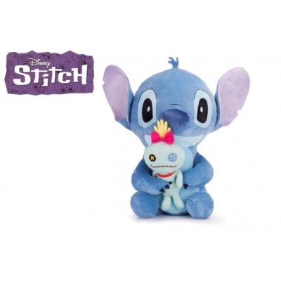 Peluche Stitch Holding Scrump 90 cm Disney