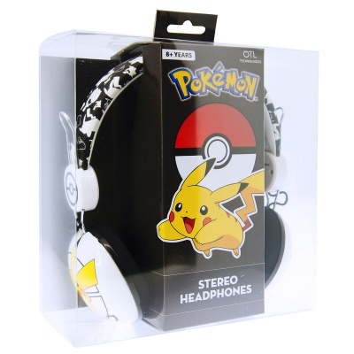 Auriculares universais Pikachu Pokemon
