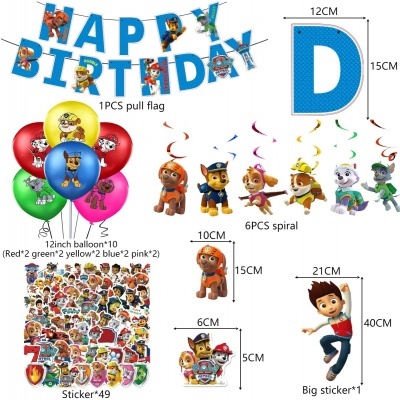 Kit aniversário Patrulha Pata