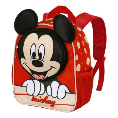 Mochila Pré-Escolar Bobblehead Mickey Disney 28cm