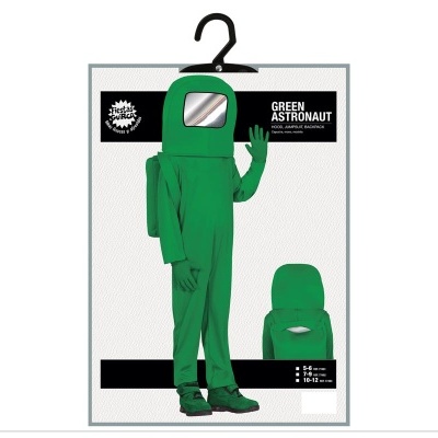 Fantasia de Among Usg Kids Green Impostor