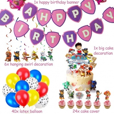 Kit aniversário Patrulha Pata