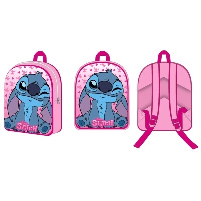 Mochila Escolar Stitch Disney 40cm
