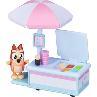 Bluey - Conjunto de carrinho de gelado