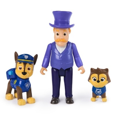 Blister 3 figuras Chase Hero Pup Patrulha Pata Paw Patrol