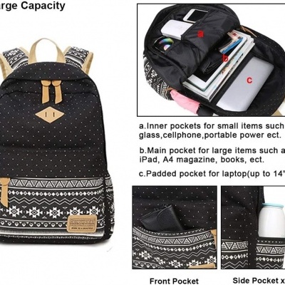 Pack Escolar Casual Black