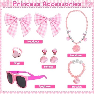 Fato Barbie vintage com acessórios