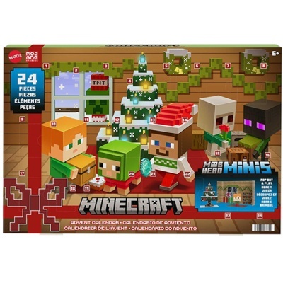 Calendário de advento Minecraft