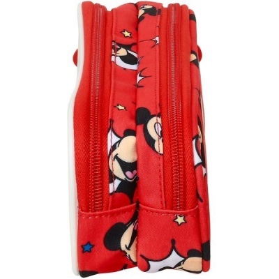 Porta-lápis Happy Smiles Mickey Mouse duplo