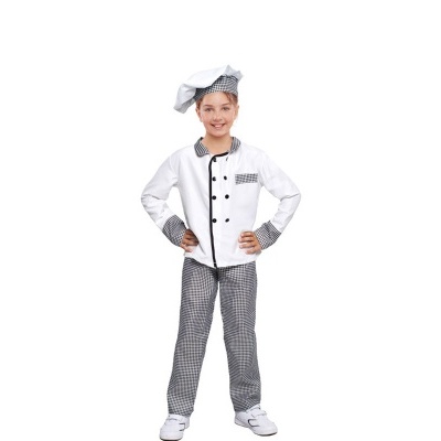 Fato de chef cozinheiro infantil