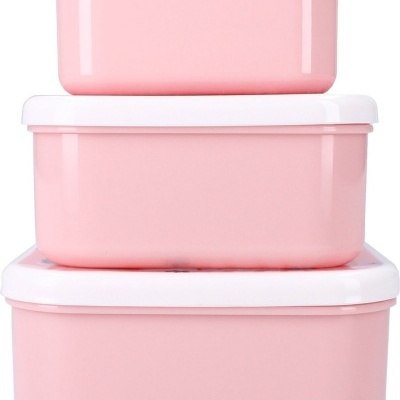 Conjunto de 3 sanduicheiras Stich Rosa