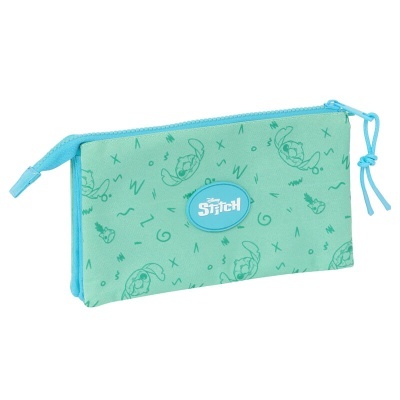 Porta-lápis Aloha Stitch Disney triplo