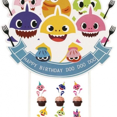 Kit aniversário Baby Shark