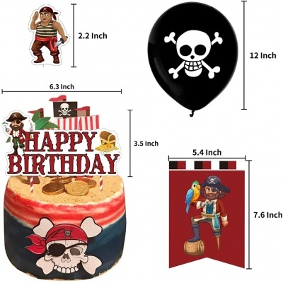 Kit de aniversário Piratas