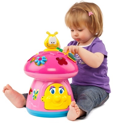 Cogumelo de atividades rosa