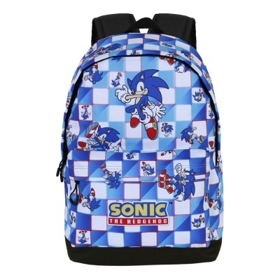 Mochila Escolar Blue Lay Sonic The Hedgehog 41cm