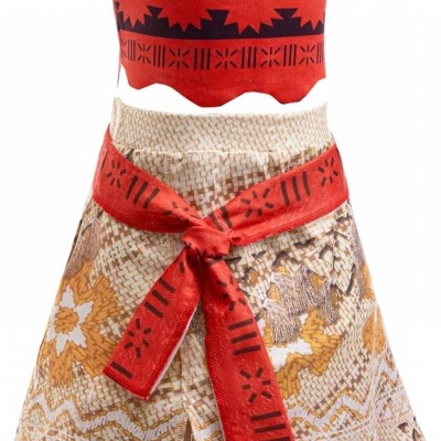 Fato Moana Vaiana Disney