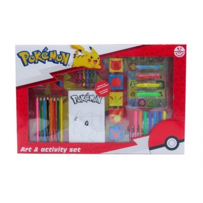 Set Atividades Pokémon 67pcs