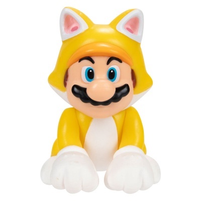 Figura Mário Felino Super Mário Nintendo 6,5cm