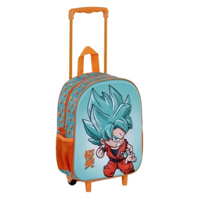Trolley 3D Pré-Escolar Blue Dragon Ball 34cm