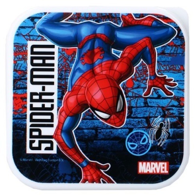 Conjunto de 3 sanduicheiras Spiderman