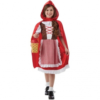 Fato de Capuchinho Vermelho para menina