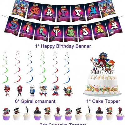 Kit aniversário Friday Night Funkin
